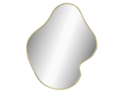 Wall Mirror, Wall Mirrors Vidaxl Ouro Vidro (60 X 50 Cm)