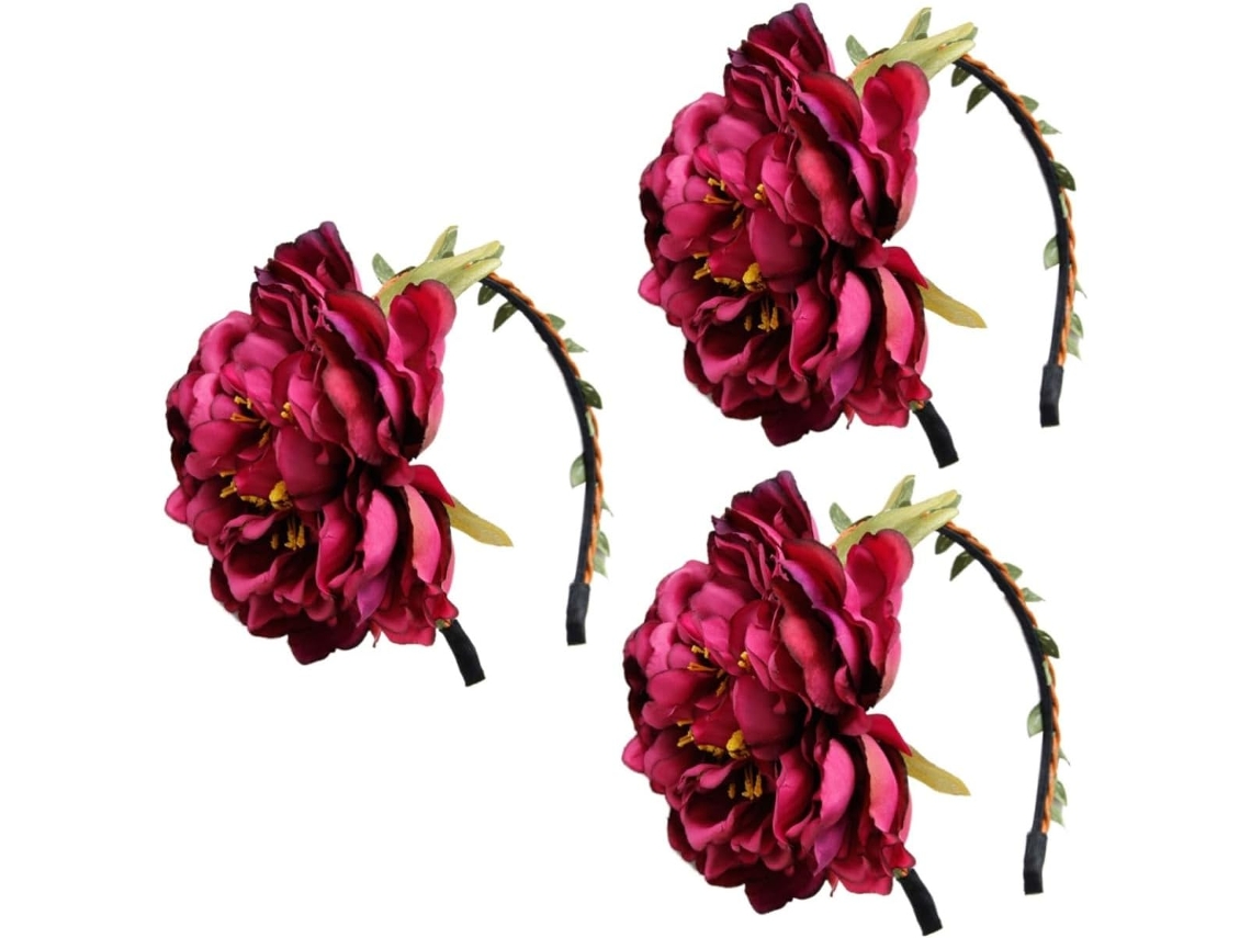 Conjunto De 3 Peças De Tiara Sintética, Acessório Elegante Para Casamentos E Festas, Ideal Para Damas De Honra E Madrinhas.