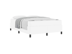 SYFAX™ Estrutura da Cama com Colchão Branco 140 X 200 Cm Tecido