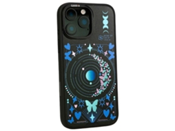 Tkdaddy Caseevo Para Iphone 14 Pro Max Capa Magnética Tpu Acrílico Com Placa Traseira Removível New Moon