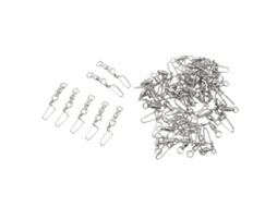 50pcs Anzóis Pesca Aço Inox Resistente Tipo B 1