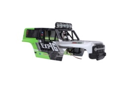 Mali carcaça Leve de Plástico para Carro Rc Crawler Estiloso 124006 3017 Compatível com Wltoys Acessórios