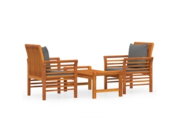 Garden Lounge Set, Garden Lounge Sets Vidaxl Marrom Madeira De Acácia (n/a)