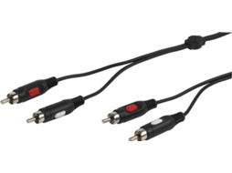 CAB VIVANCO 2RCA MACHO A 2RCA MACHO 1,5M