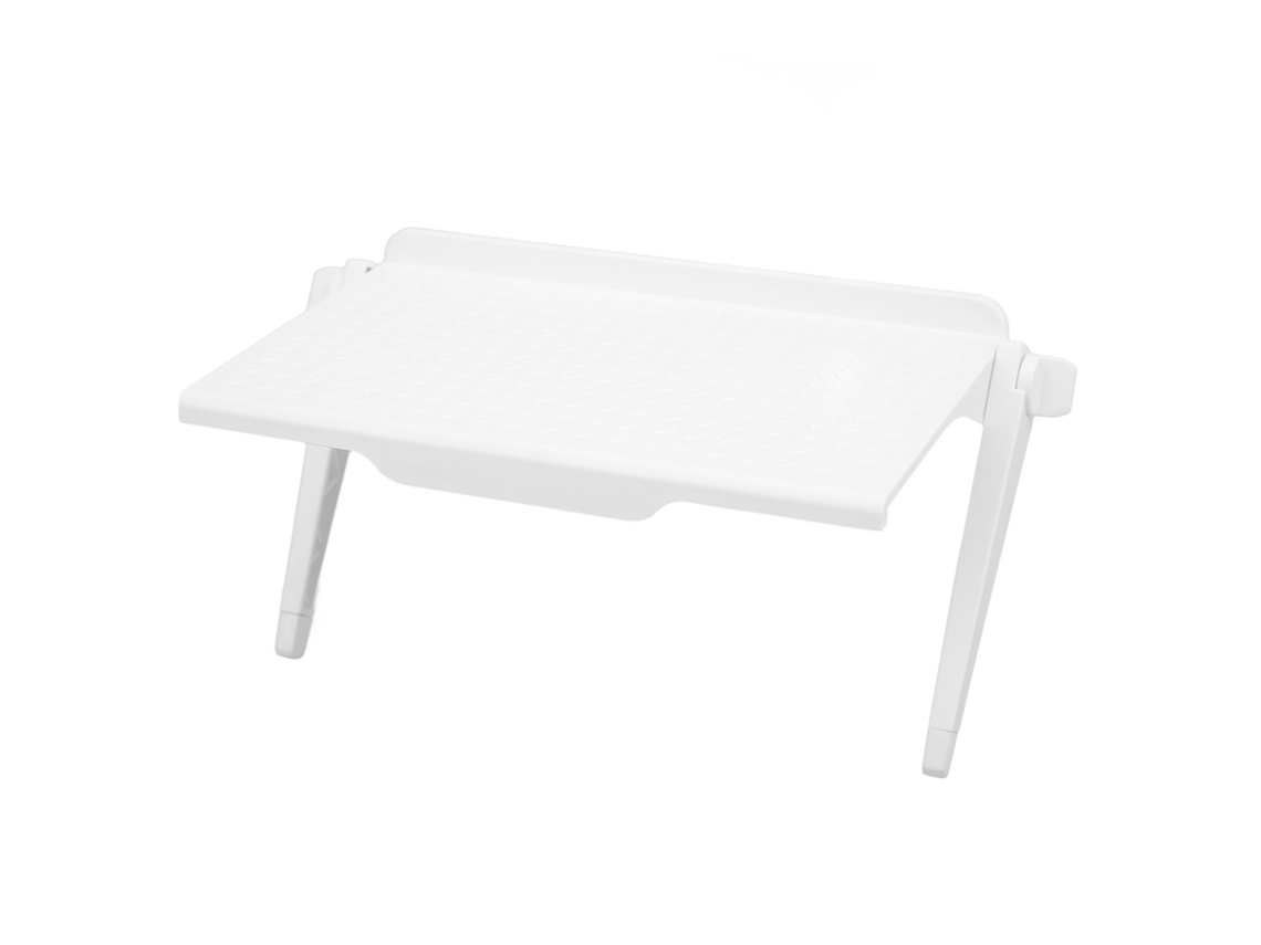 Estantería De Monitor Abs Con Rodas De Silicona Ajustable Y Resistente Para Tv, Teléfono Y Pantalla
