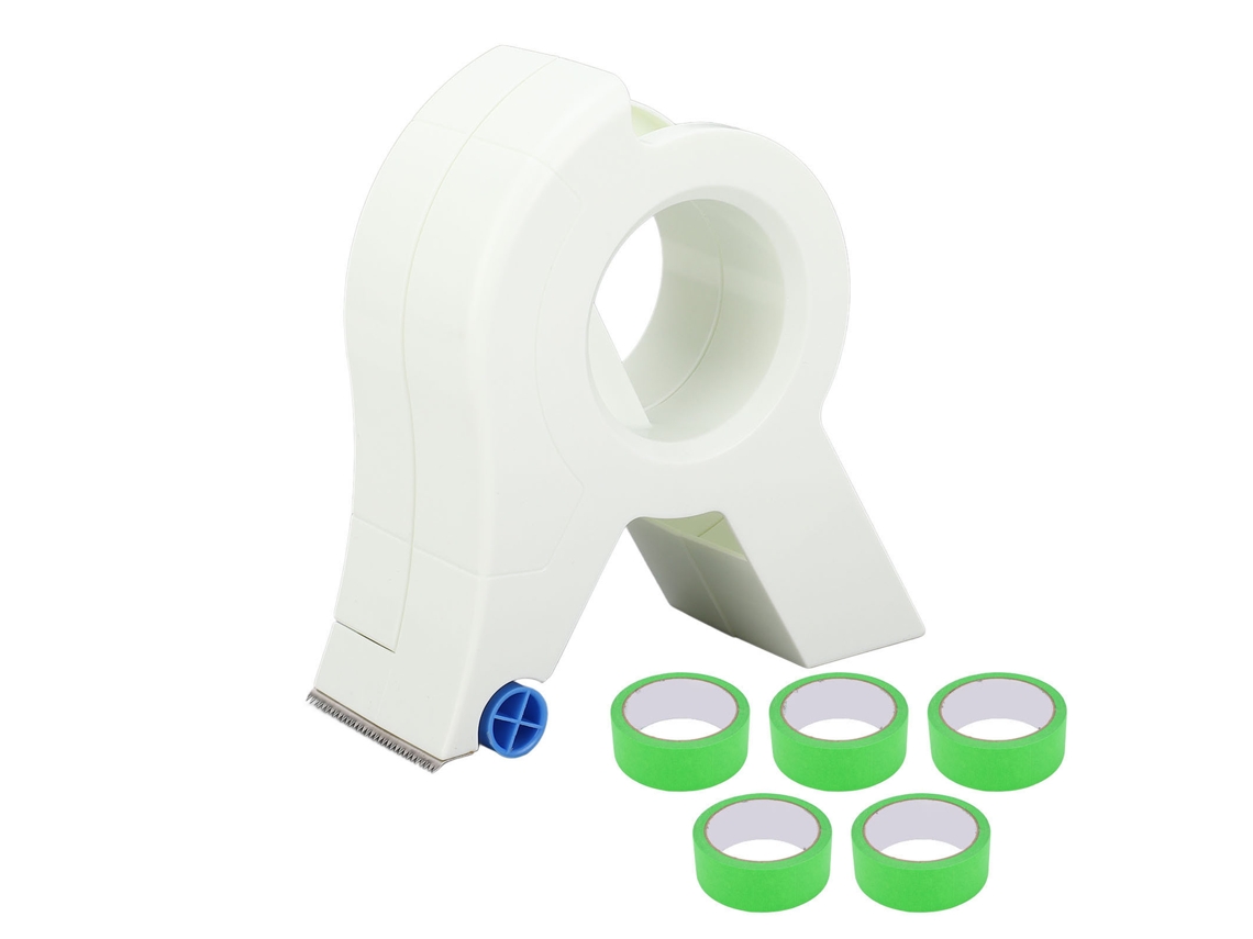 Aplicador De Cinta De Enmascaramiento Para Pintura Easy Painter Com 5 Rolos Para Molduras, Janelas E Molduras De Portas