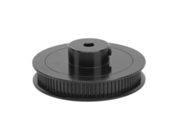 HURRISE Gt2 80T 5Mm Polia Sincronizada de Liga de Aço para Impressora 3D Cnc