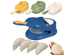 Máquina Manual De Fazer Dumplings, Fácil De Usar, Feita De Plástico Seguro Para Alimentos