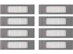 Conjunto De 8 Filtros Hepa Para Aspiradores Robô Ecovacs, Deebot,