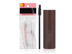 Kit profissional de pó para sobrancelhas marrom para maquiagem