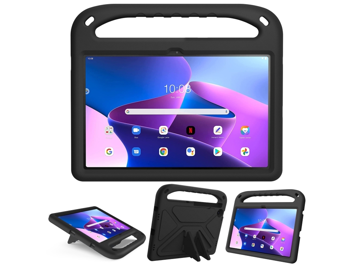 Capa Protetora Halinuia Para Lenovo Tab M10 Plus 10.6 3rd Gen 2022 Estojo Eva Anti‑choque Com Pega E Suporte