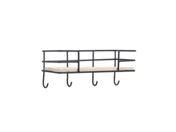Rack de Armazenamento Montado na Parede de 1 Unidade ALLINLESS