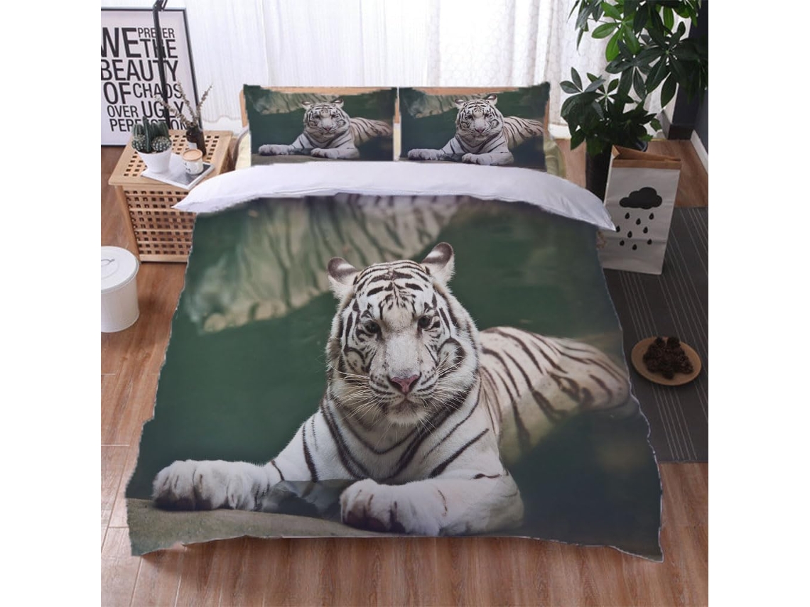 Capa de Edredom Infantil em Microfibra Fronha 200x200cm, 65x65cm