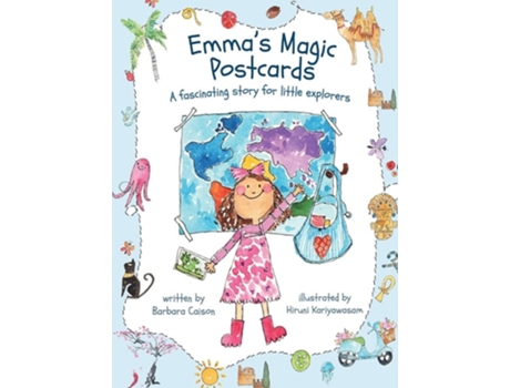 Livro Emmas Magic Postcards De Barbara Caison (inglês - Capa Dura)