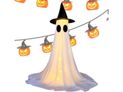 Decorações De Fantasmas Iluminados, Decoração Temática Para Festas Ao Ar Livre Decoração Para Casa Gokoco