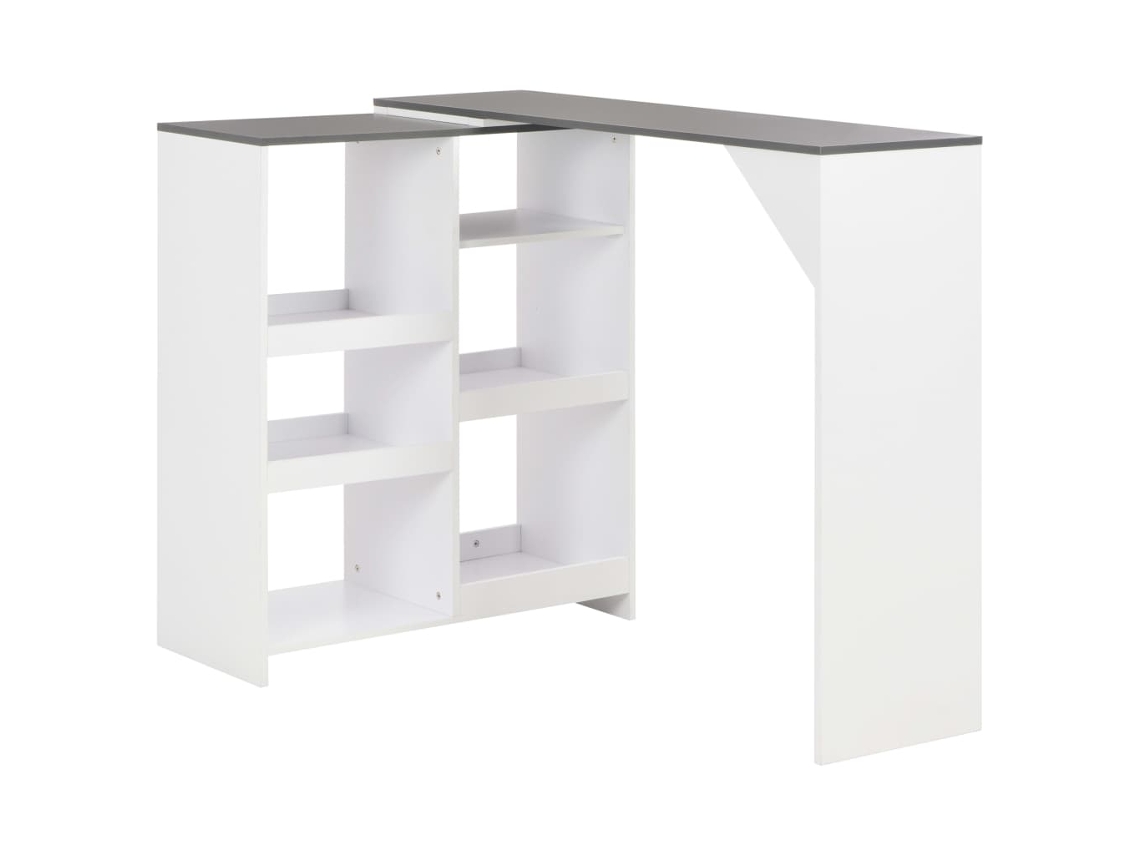 Bar Table, Bar Tables Vidaxl Branco Madeira Processada (n/a)