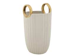 Vaso De Compras Cm Ø 18x25 Único / Ouro Branco