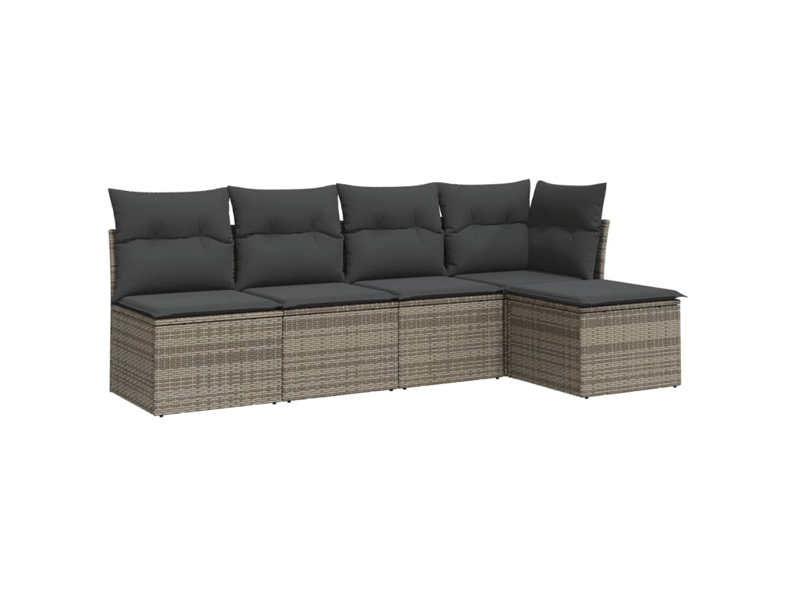 Garden Sofa Set, Garden Sofa Sets Vidaxl Cinzeto Rattan / Vime (n/a)
