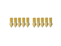 Kit com 10 Bicos de Latão para Impressora 3d, compatíveis com Ender 7, Spider, Ender3v3 SE, 0,4 mm