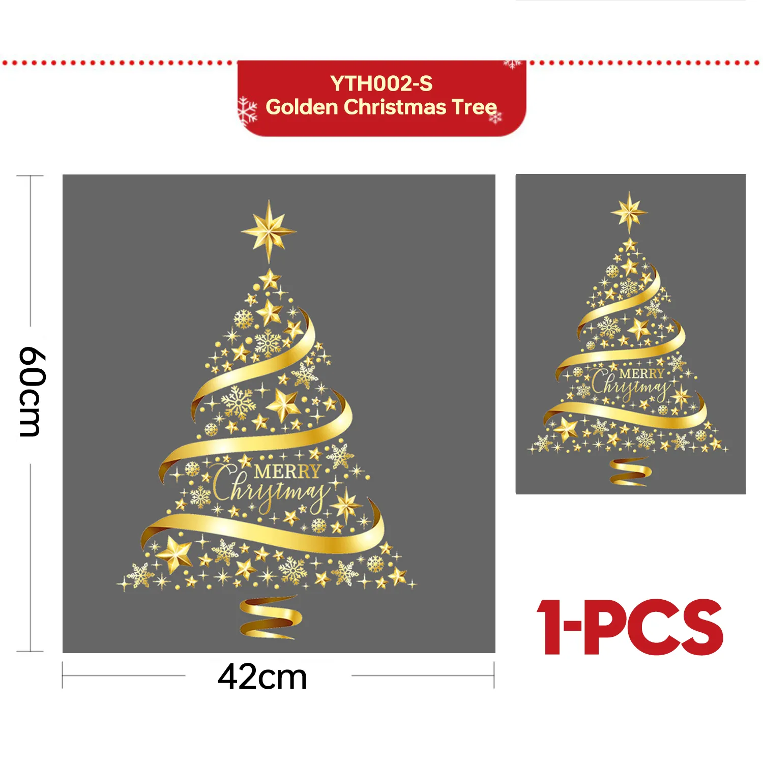 Adesivos Para Janelas De Árvore De Natal, Adesivos Para Vidro, Decalques De Natal, Decorações Para Casa, Feriados, Natal Aquaforge