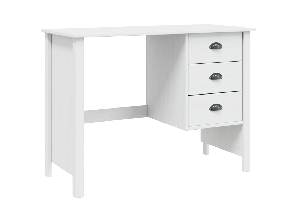 Mesa de madeira com gavetas MAISON EXCLUSIVE, 100x45x74 cm, da Hill.
