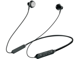 Fones De Sem Fio Com Para No Ao Ar Horas E Sinal Forte. Cor: Preto