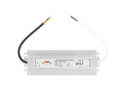 Fonte de alimentação LED 24V 120W 5A IP67 à prova d'água driver transformador S/MARCA