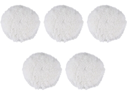 Conjunto De 5 Boinas Lã Macia Para Polimento, 180 Mm (7 Polegadas),