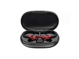 Auriculares YIZHOOD Bluetooth Vermelho