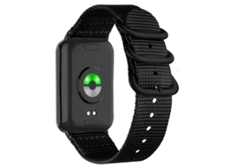 Bracelete para Redmi Watch 6 / 5 / 4 nylon fivela dupla preta XIAOMOYU