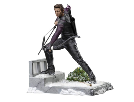 Figura Iron Studios HAWKEYE Tv Clint Barton Estátua em Escala 1:10