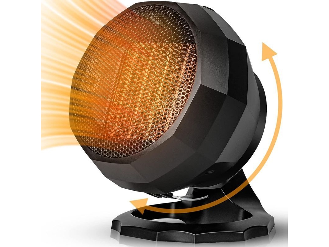 Aquecedor Elétrico PTC 1800w, Termostato, 3 Configurações
