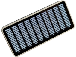 Indicadores Led Ak1016 Para Reprodutor De Som Automotivo, Display Led Multifuncional