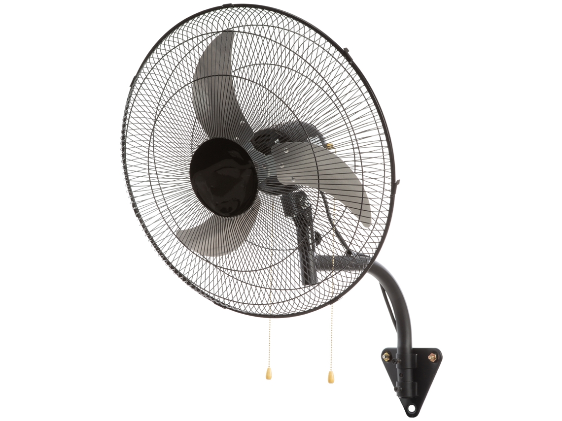Ventilador De Parede Oscilante Succebuy De 19 Polegadas E 4650 Cfm, Preto