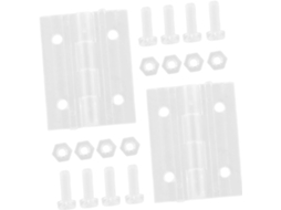 Hemobllo Conjunto Com 2 Em Acrílico Para Portas De Armário, Grandes E