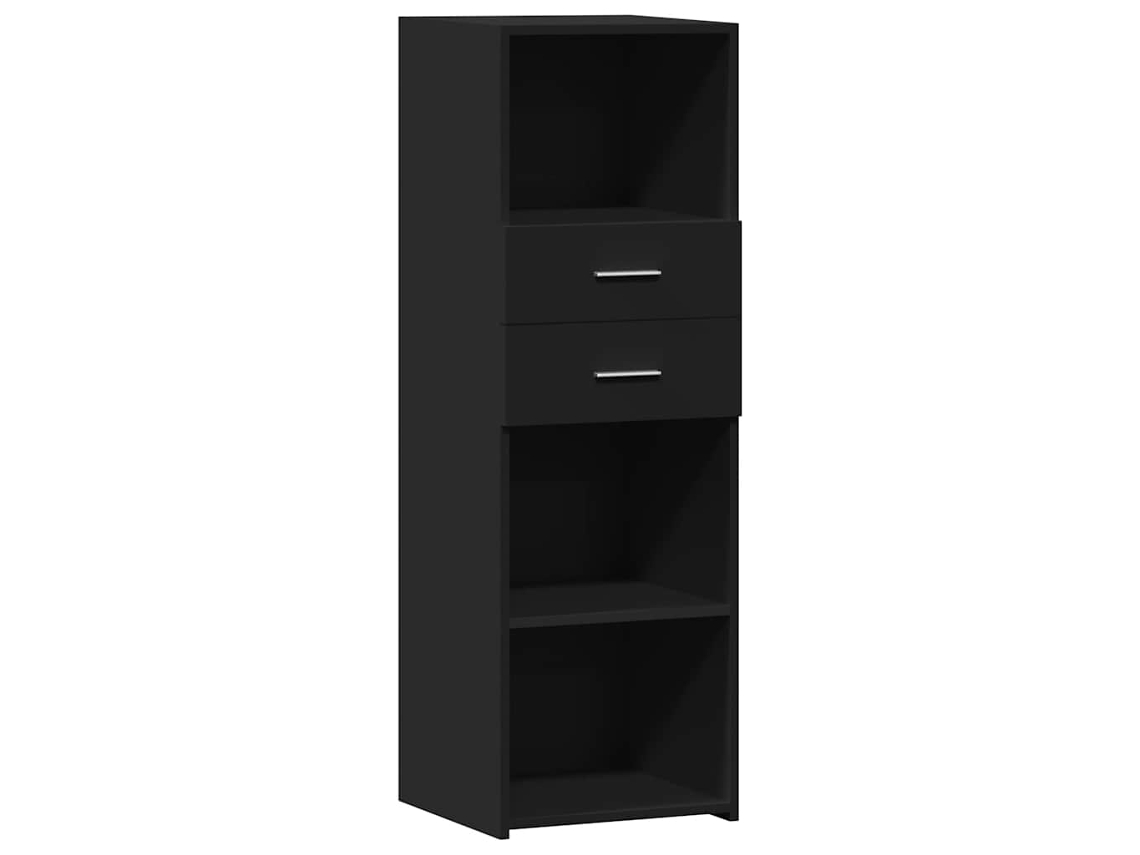 Armário Alto Derivados de Madeira Preto MAISON EXCLUSIVE (40x42,5x124 cm)