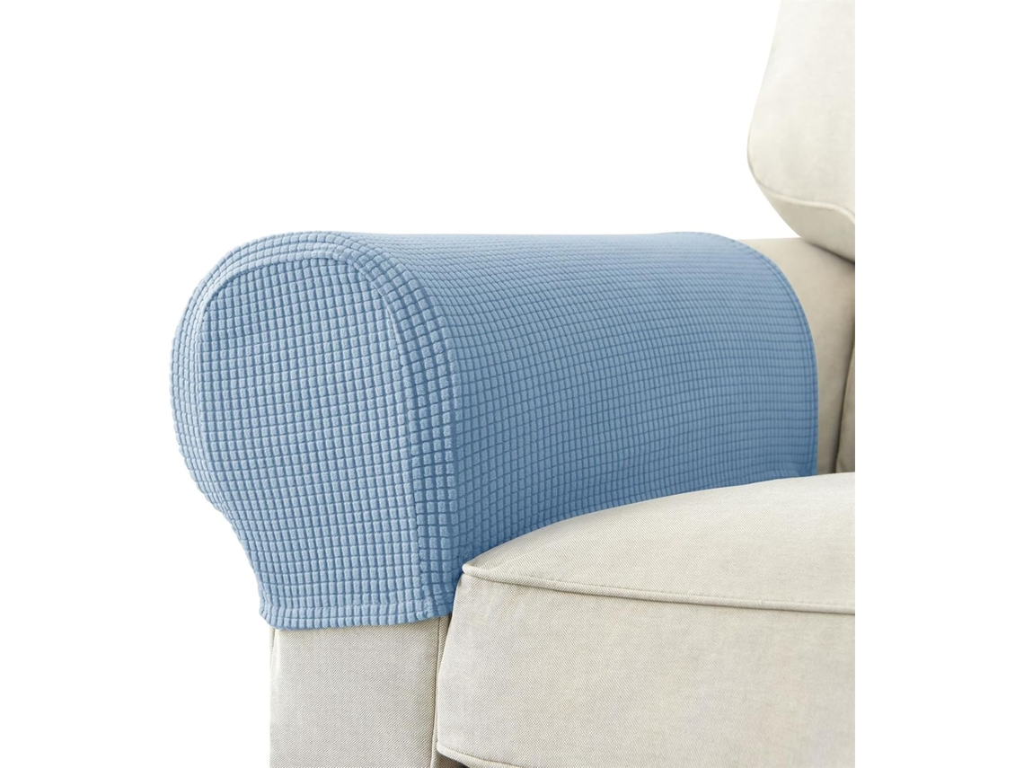 Capas De Pelúcia Para Apoio De Braço De Sofá, 2 Peças, Melhoram A Proteção Do Braço Da Cadeira