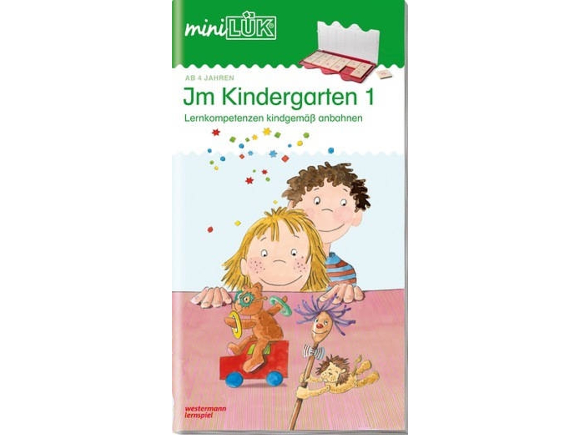 Livro miniLÜK. Im Kindergarten 1 Lernkompetenzen kindgemäß anbahnen de Michael Junga (Alemão)