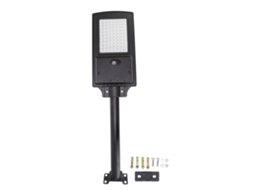 Lâmpada Solar De Rua Led Laxiscreed Com Controlo De Luz, Resistência À Água E Deteção De Corpo Humano
