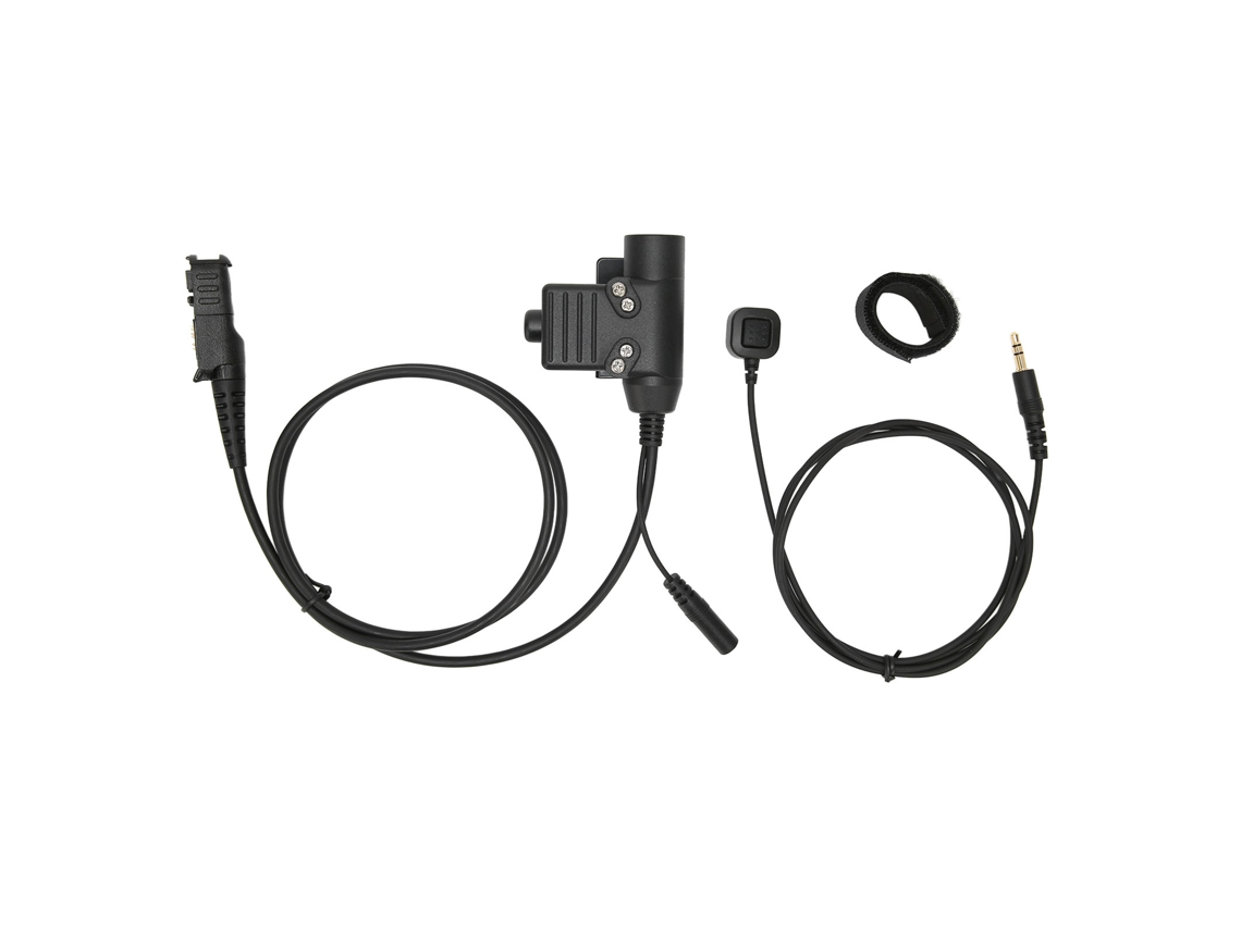 Finger Mic Ptt compatível com rádios Motorola, permitindo chamadas hands free e operação conveniente EOOCOO
