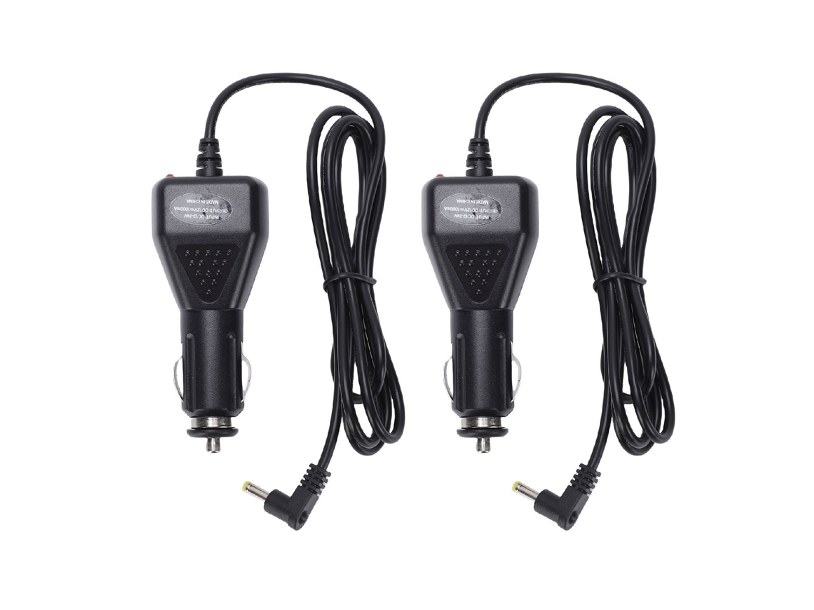 Cabo de Alimentação para Rádio de Carro , Adaptador de Isqueiro, Adequado para Ft 5dr, Ft 3dr, Etc. EOOCOO (2 Unidades)