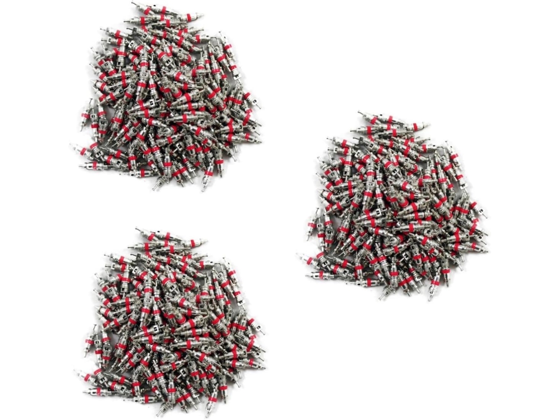 Conjunto De 3 Válvulas De Pneu De Reposição Para Modelos Compatíveis, 300 Psi, 100 Peças X 3