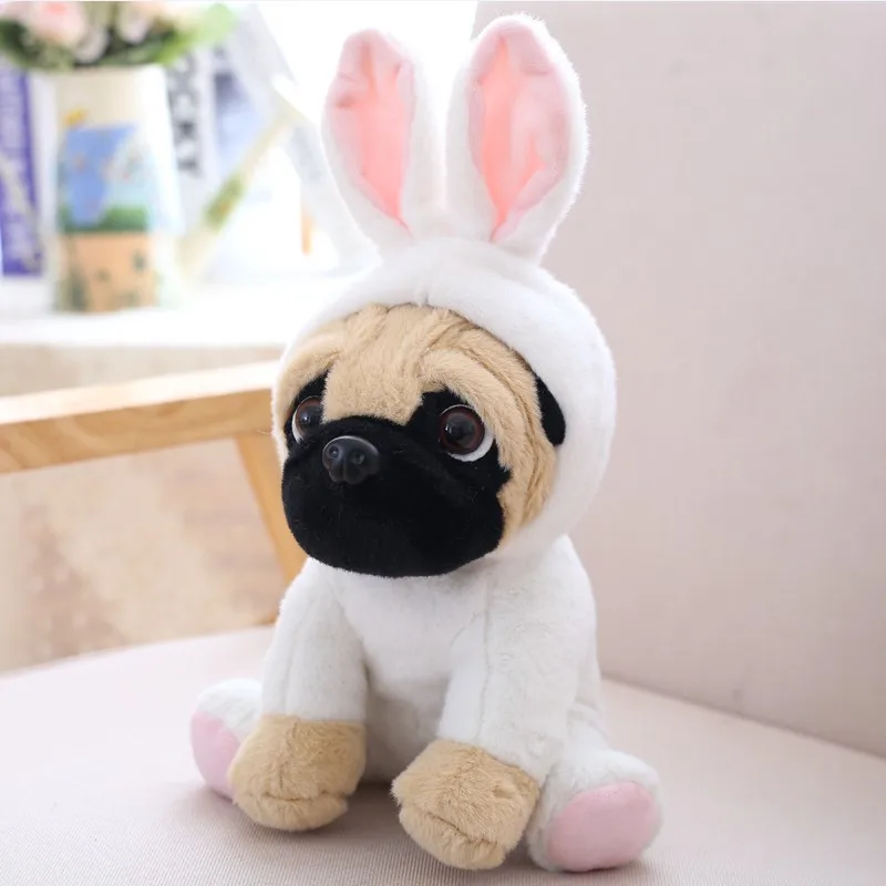 Cachorro de Pelúcia Fofo, Shar Pei, Pug MDUG (estilo 7, 20 Cm)