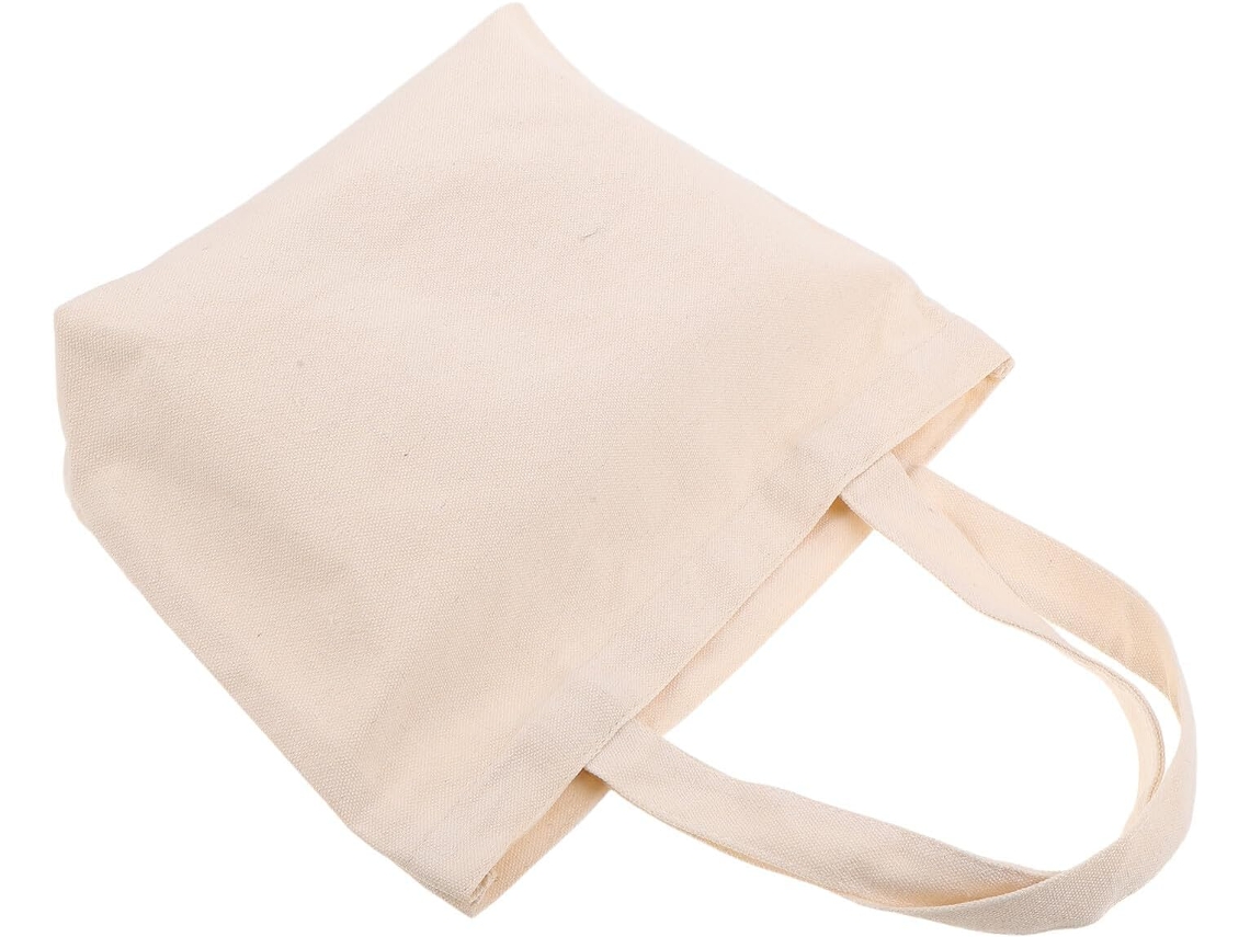 Pacote Com 10 Sacolas De Lona, Ideais Para Compras E Uso Leve.