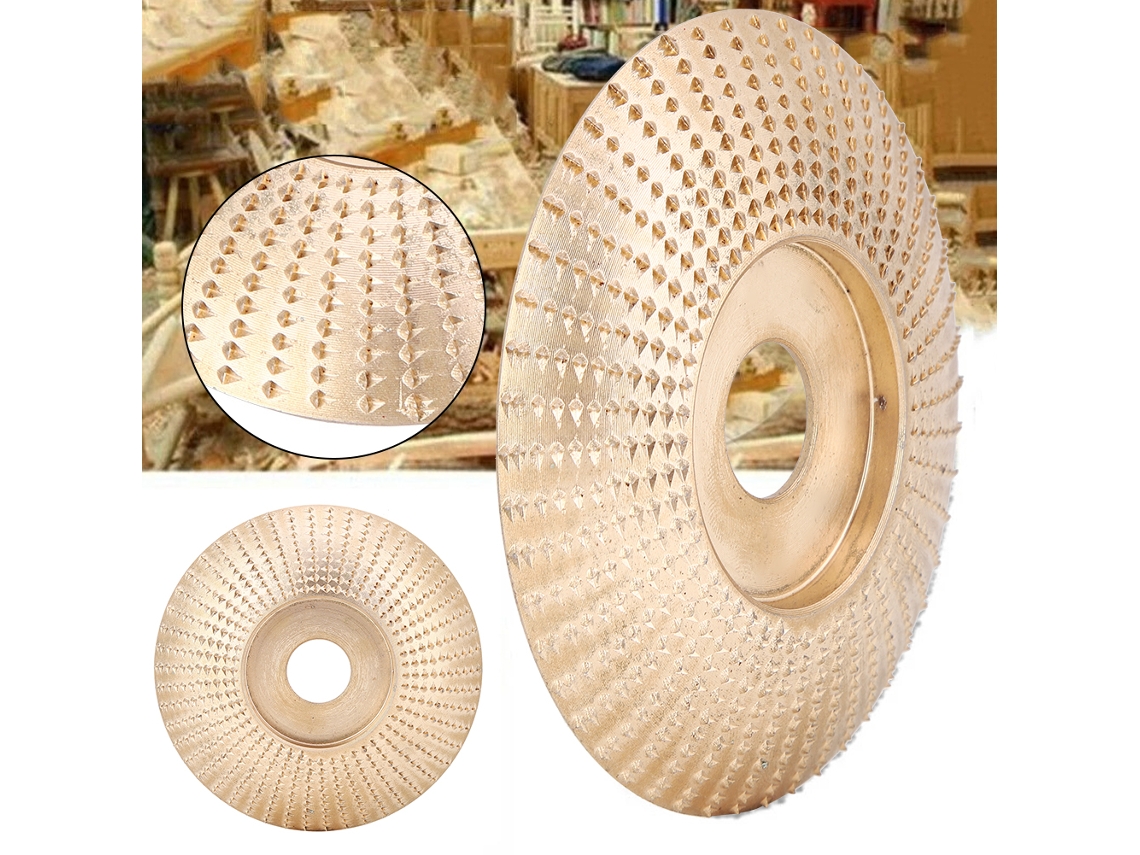 Disco Curvo Lixado De 85mm Laxiscreed Para Jateamento E Moldagem De Alta Performance