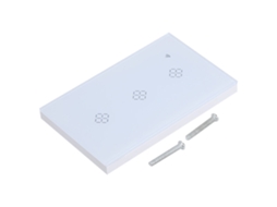 Interruptor de parede inteligente Wi-Fi padrão americano, 3 vias, controle remoto celular, comando de voz e temporizador.