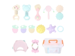 1 Conjunto De Brinquedo Para Mordedor De Bebê Allinless