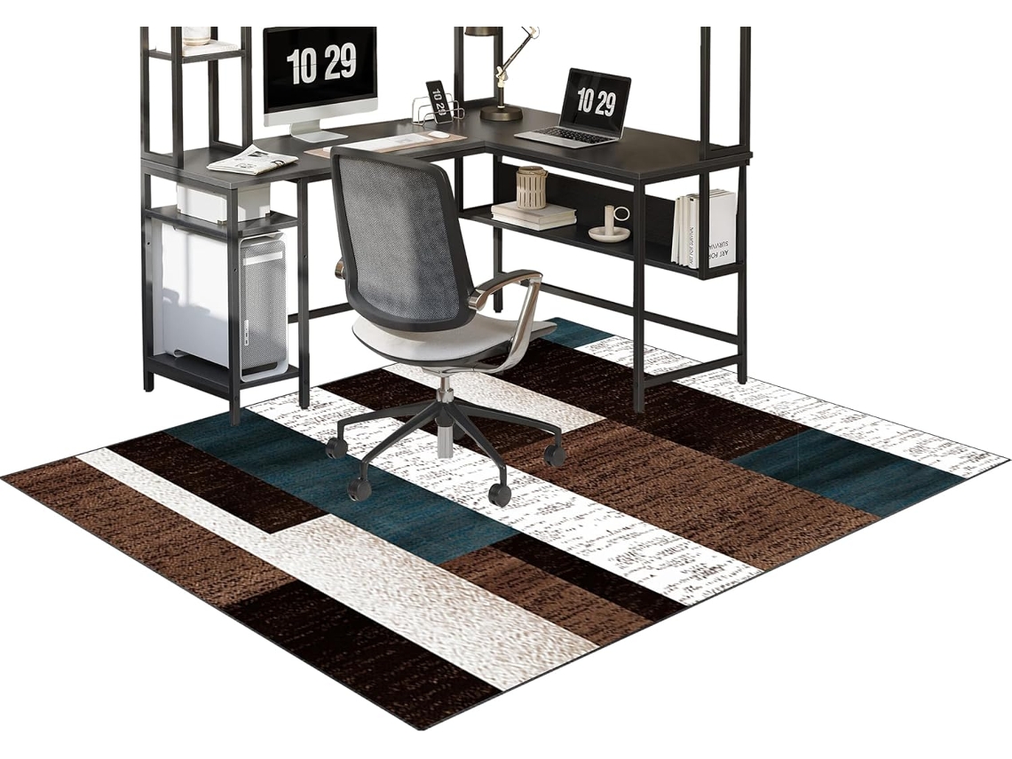 Tapete Protetor Piso Gamer 70 X 100 Cm Piso Parquet Xunzheng