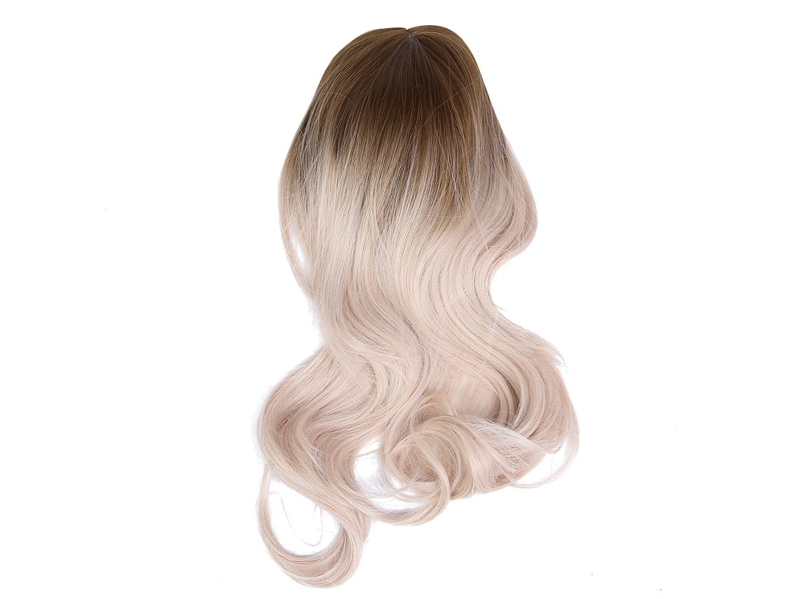 Peruca Cacheada Longa Sintética de 65cm para Mulheres - Ideal para Festas, Halloween e Cosplay