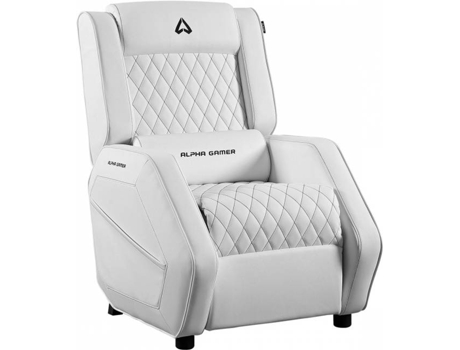 Cadeirão Gaming ALPHA GAMER Terion (Branco e Preto)